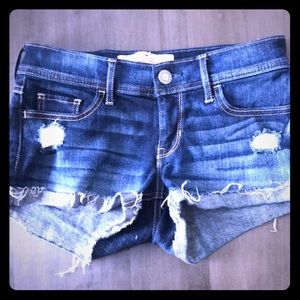 Hollister Short  Jean Shorts - EUC